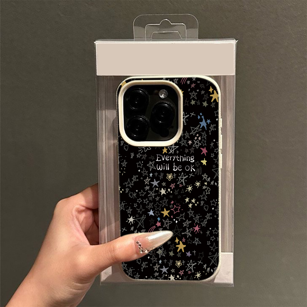 3D Printing Iphone - Colorful Star Night Sky Print Cute