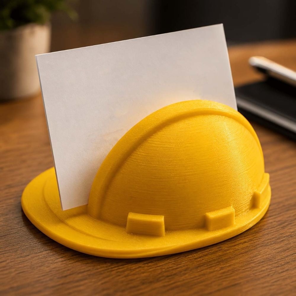 3D Printing Card - 3D Printed Card Holder Vibrant Color