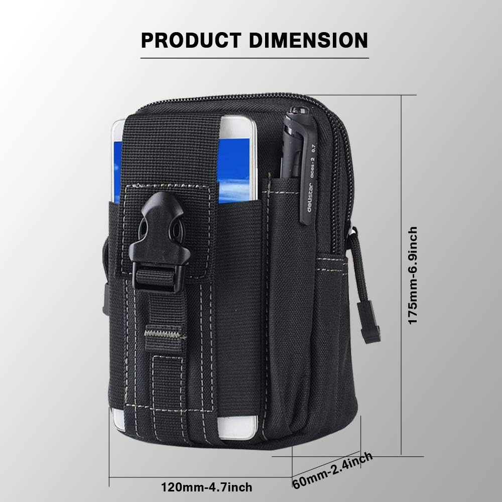 Tactical Molle Belt Pouch Mili - đánh giá và giá Timing Belt