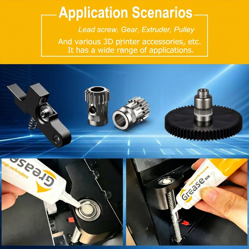 3D Printer Grease Lubricating  - đánh giá và giá 3D Printing Laboratory