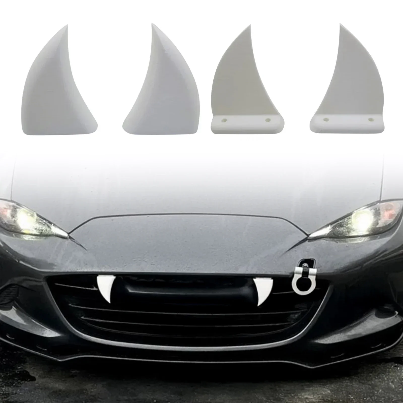 Car Front Grille Teeth Decor 3 - đánh giá và giá 3D Printing Tooth