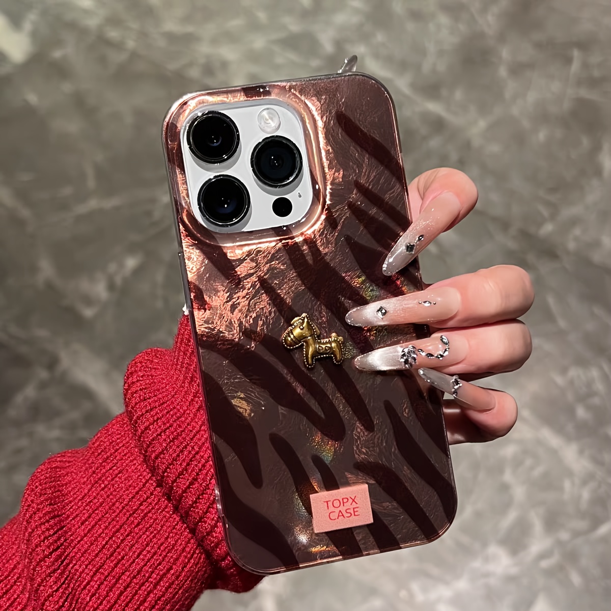 Advanced leopard Print with 3D - đánh giá và giá 3D Printing Iphone