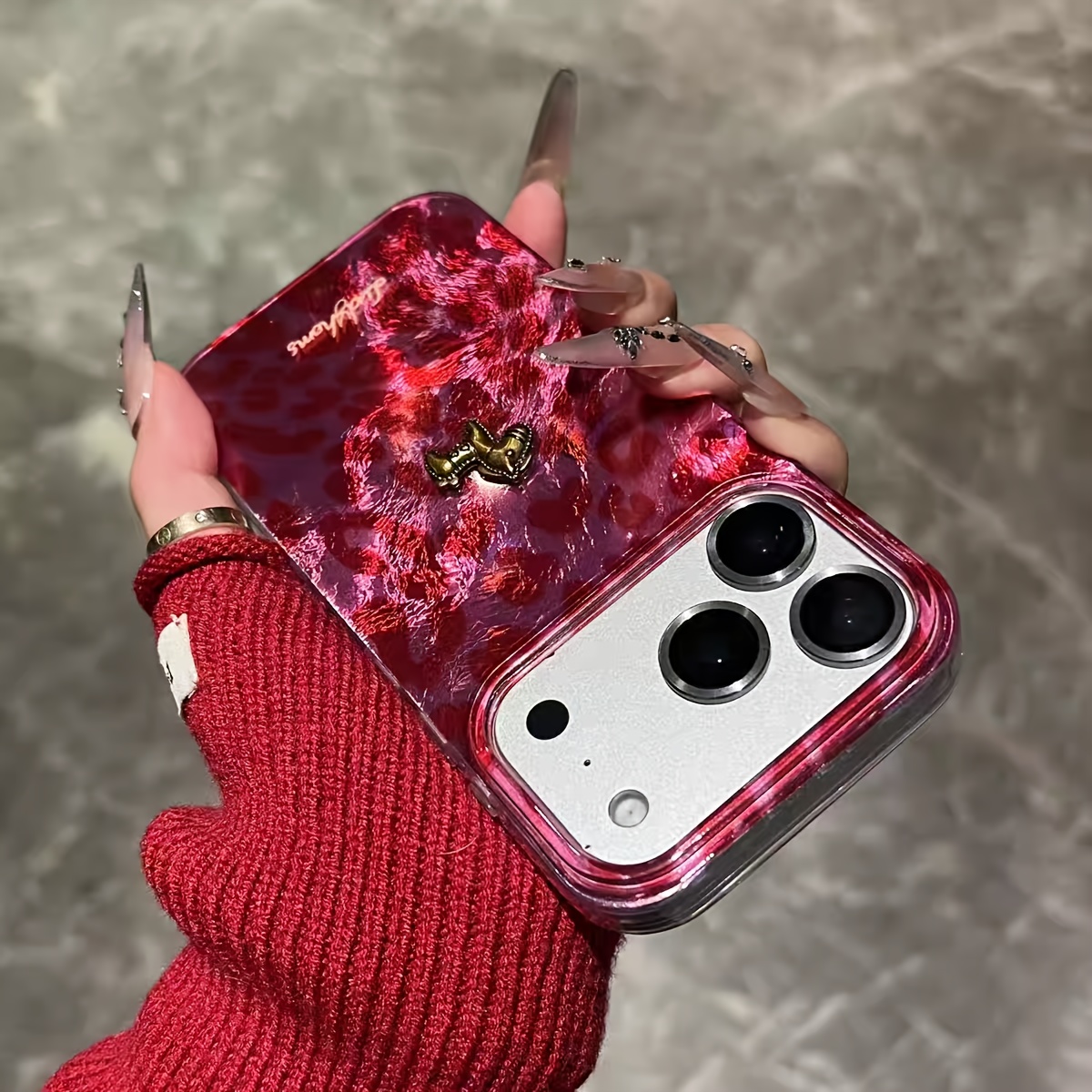 Advanced leopard Print with 3D - đánh giá và giá 3D Printing Iphone