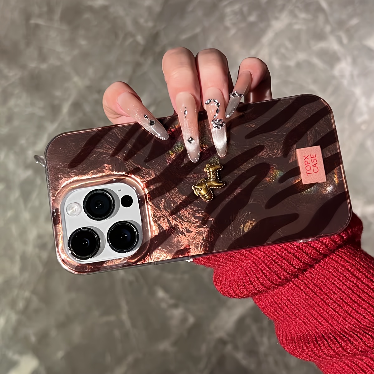 Advanced leopard Print with 3D - đánh giá và giá 3D Printing Iphone