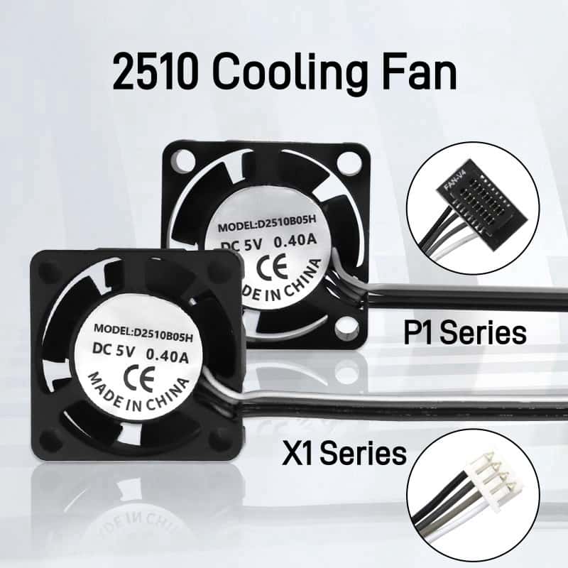 2510 Fan for Bambu Lab X1/P1 H - đánh giá và giá 3D Printing Laboratory