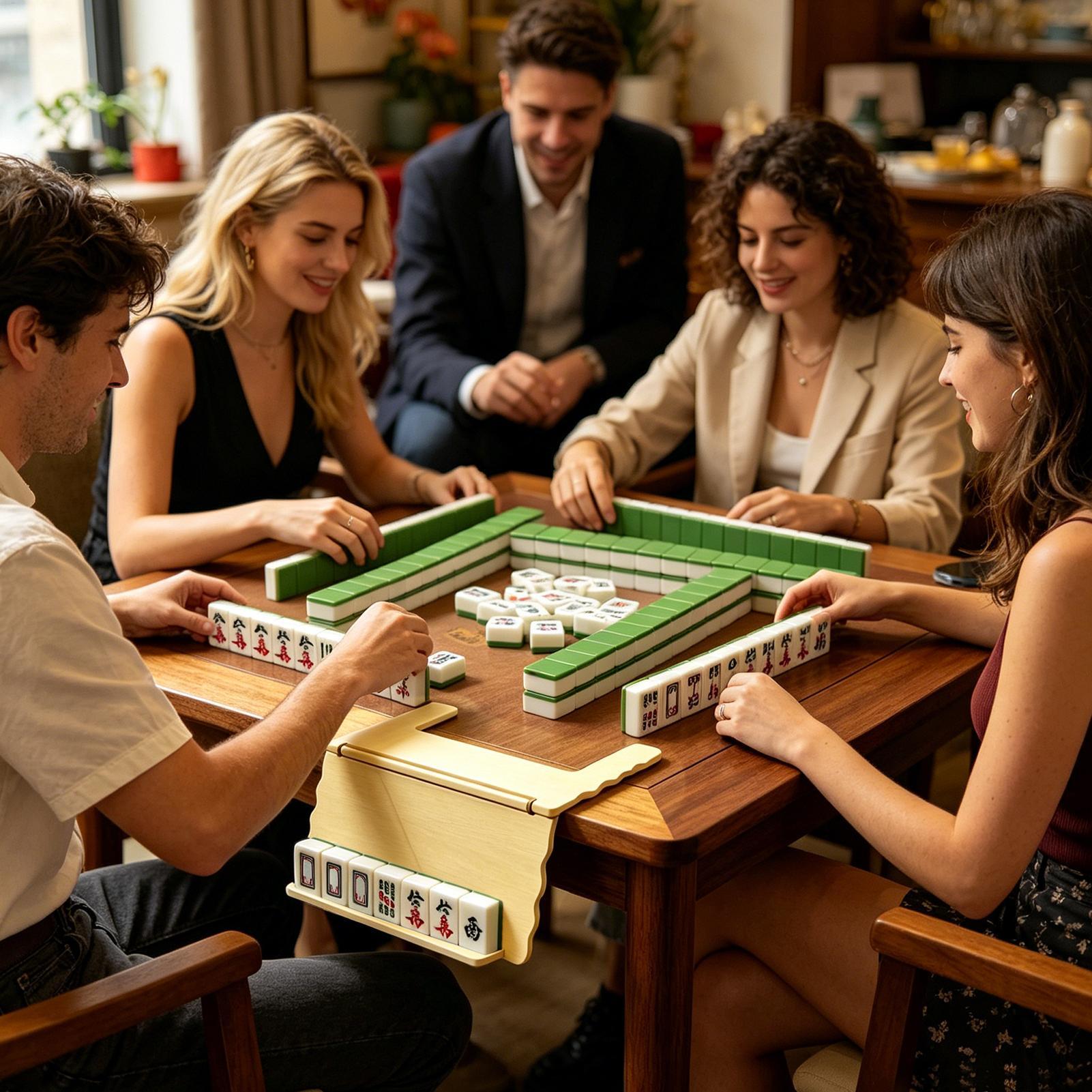 Mahjong Card Holder For Table  - đánh giá và giá 3D Printing Card