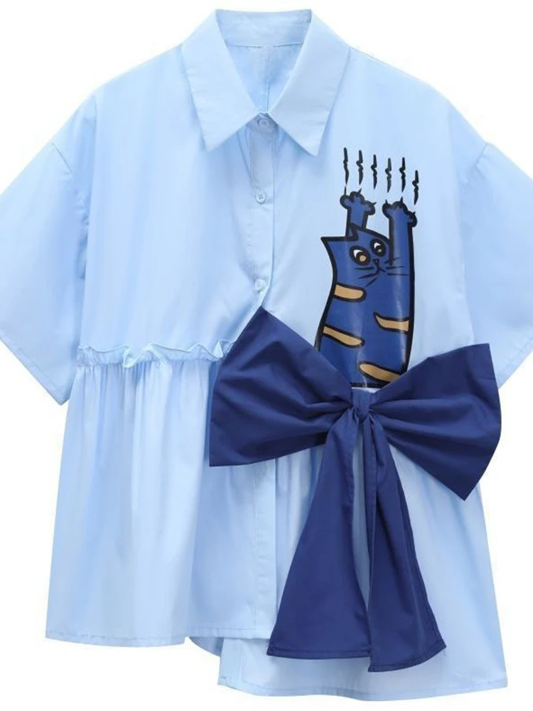 Zoki 3D Bow Cute Shirt Women L - đánh giá và giá 3D Printing Drawing