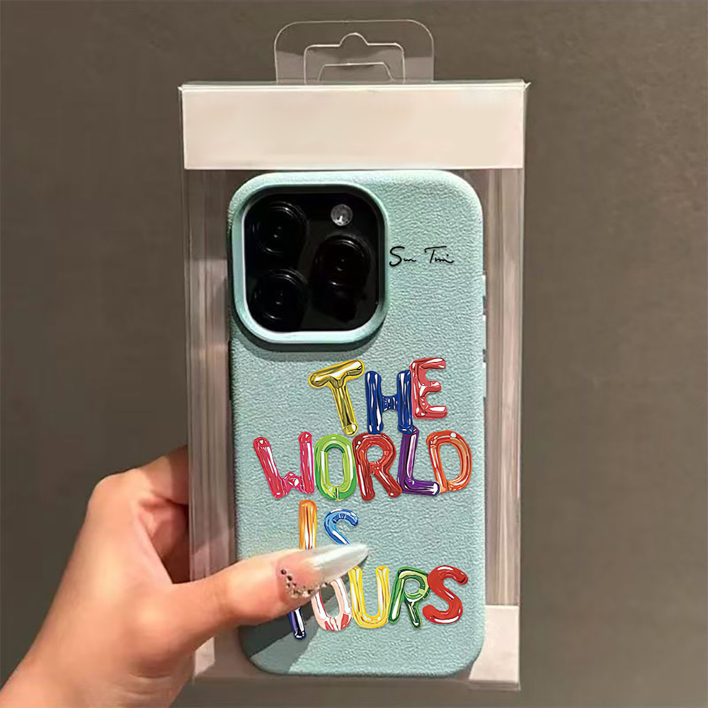World Is Yours Text Art Print  - đánh giá và giá 3D Printing Iphone