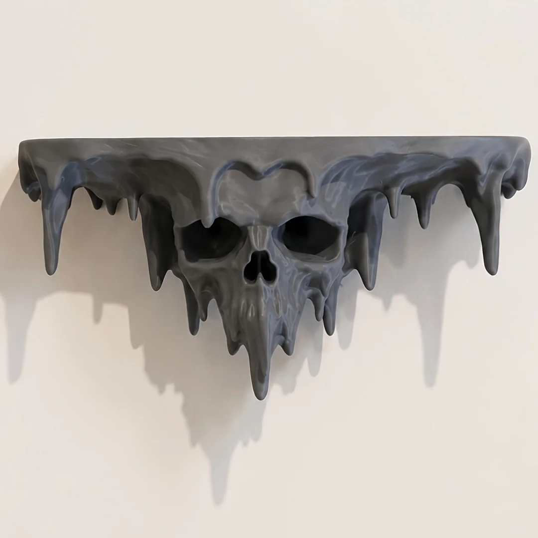 New 3D-Printed Melting Skull F - đánh giá và giá 3D Printing Drawing