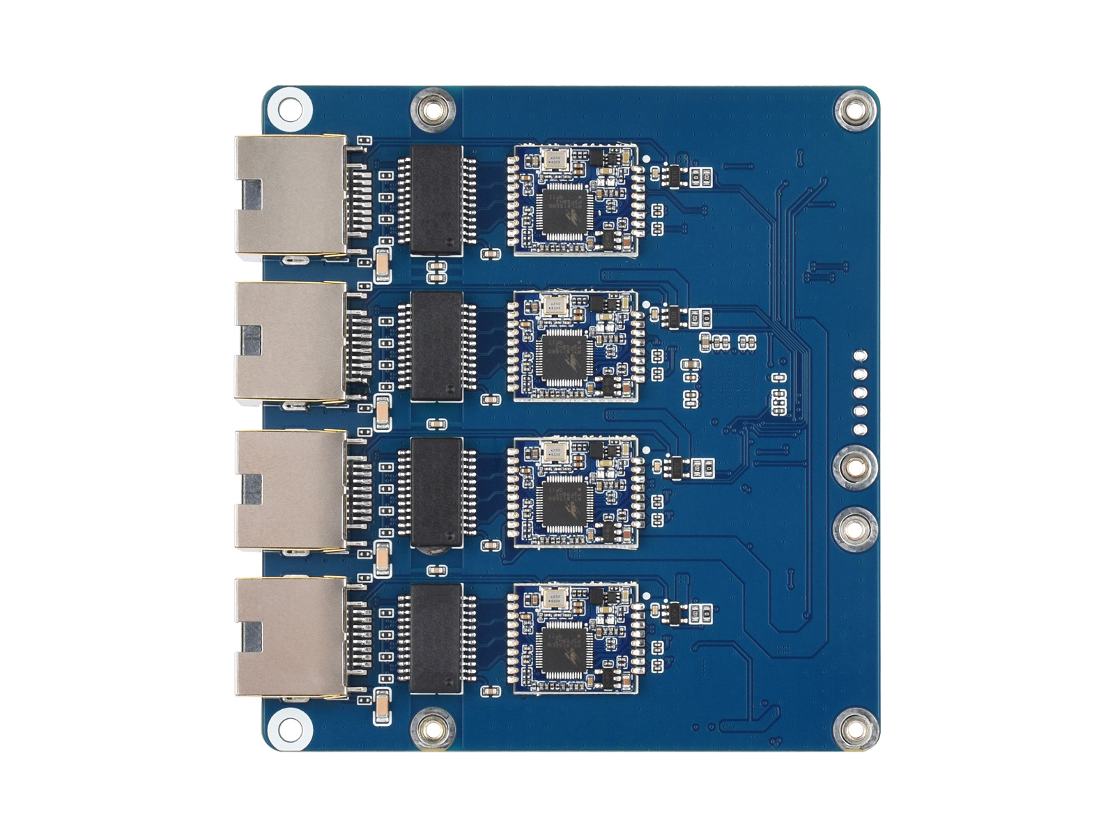 Waveshare PCIe TO 4-Ch Gigabit - đánh giá và giá Raspberry Pi 3D Print
