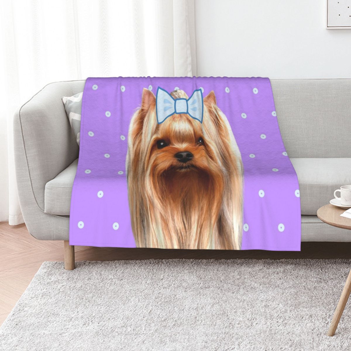 Cute purple yorkshire Throw Bl - đánh giá và giá 3D Printing Yorkshire