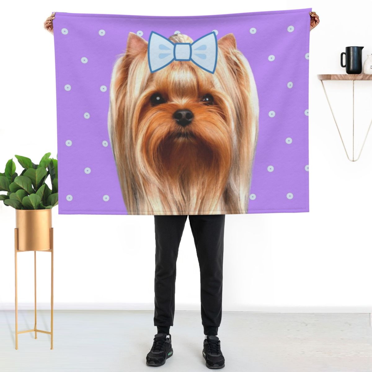 Cute purple yorkshire Throw Bl - đánh giá và giá 3D Printing Yorkshire