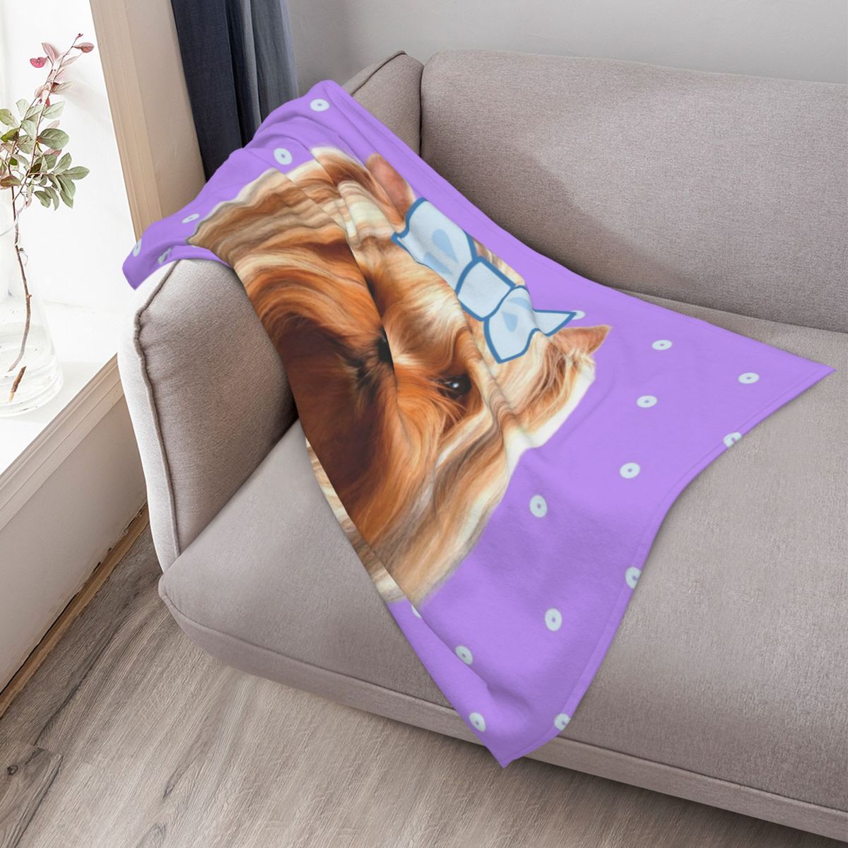 Cute purple yorkshire Throw Bl - đánh giá và giá 3D Printing Yorkshire