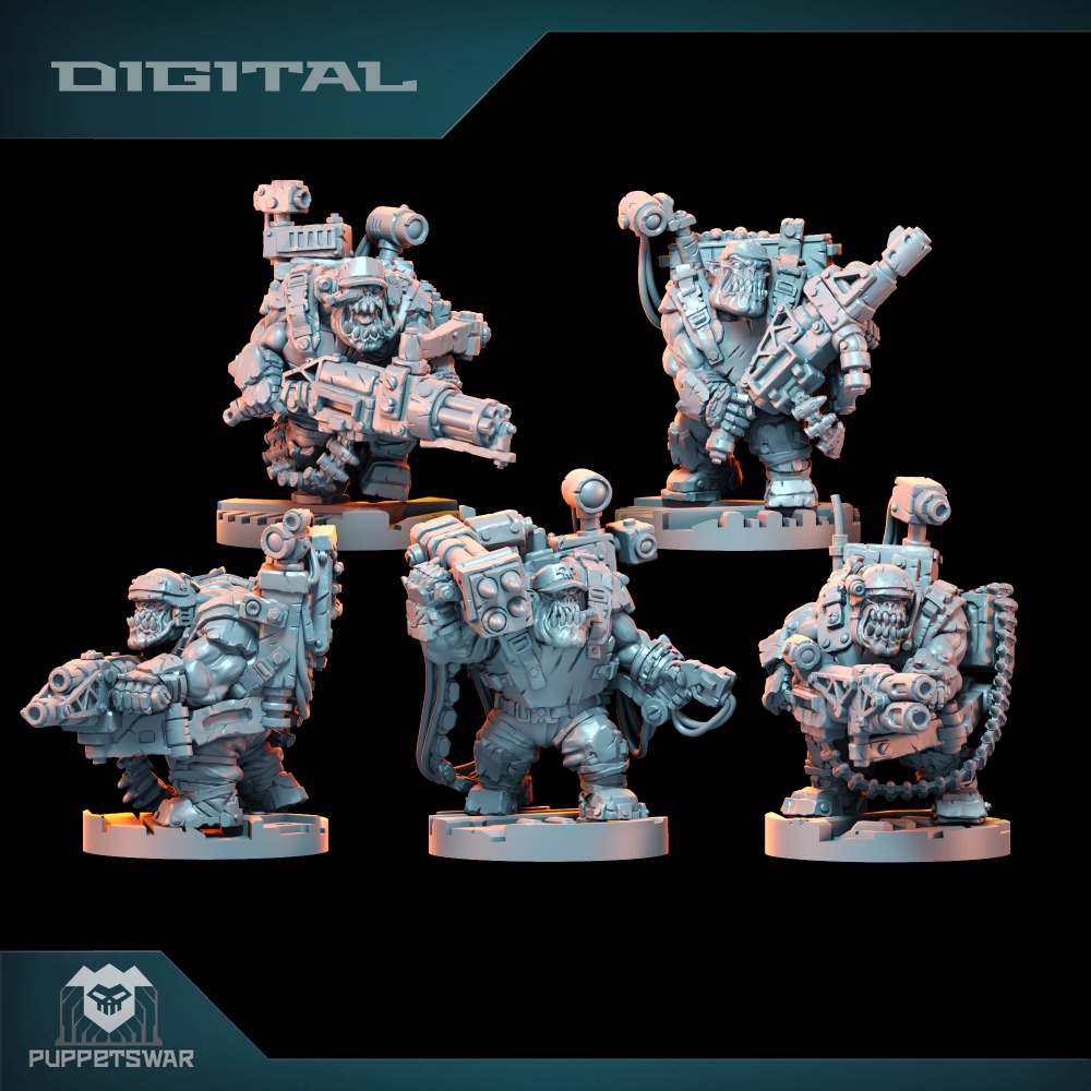 Orc Ultimate Badasses Squad, G - đánh giá và giá 3D Printing App