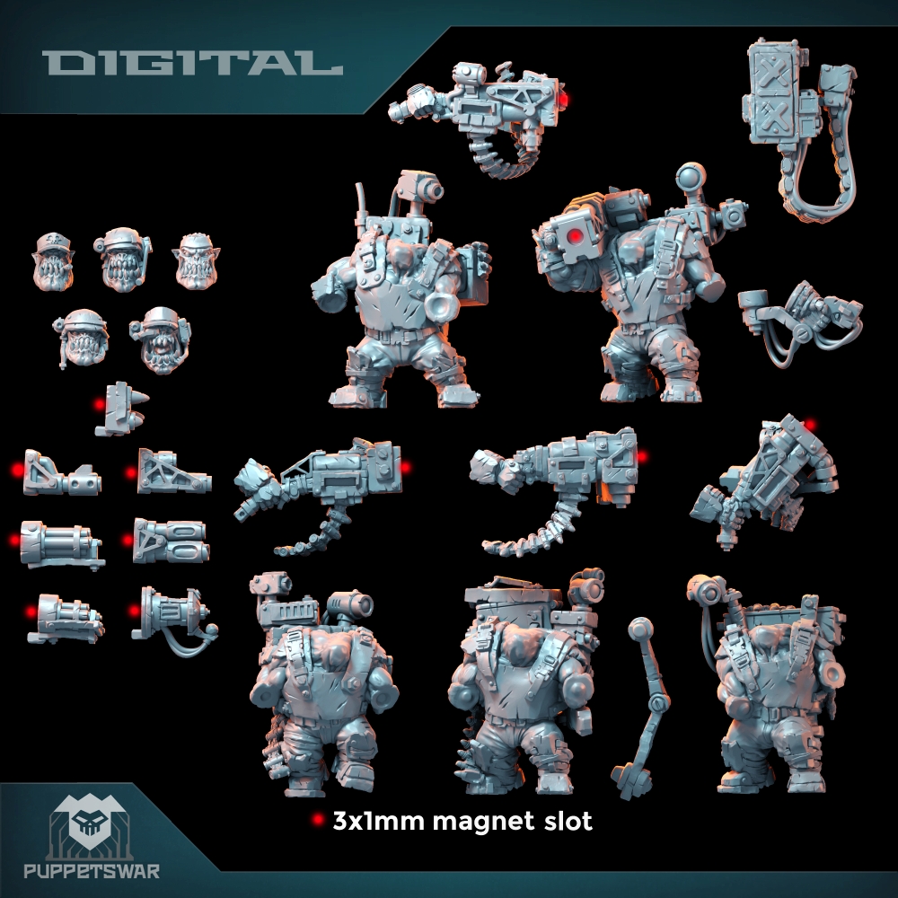 Orc Ultimate Badasses Squad, G - đánh giá và giá 3D Printing App