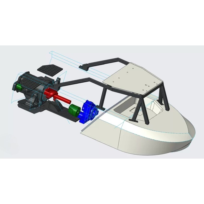 DIY Kit Upgrade Parts Boat Acc - đánh giá và giá 3D Printing Rc Boat