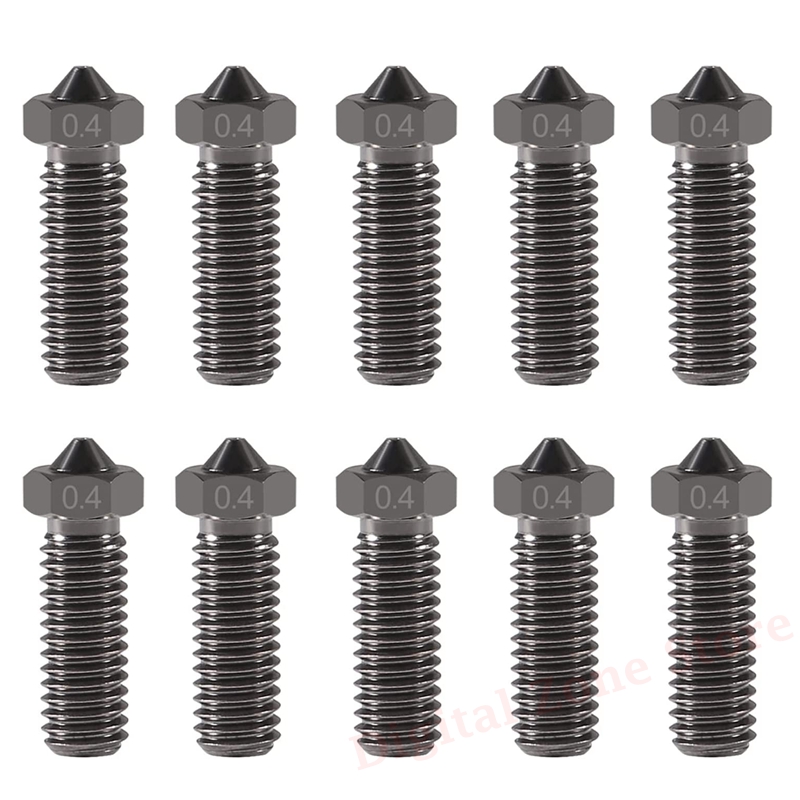 10pcs V6 Hardened Steel Volcan - đánh giá và giá 3D Printing Cnc