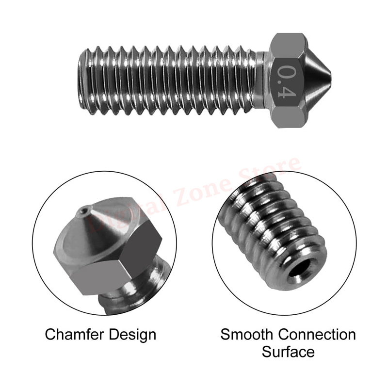 10pcs V6 Hardened Steel Volcan - đánh giá và giá 3D Printing Cnc