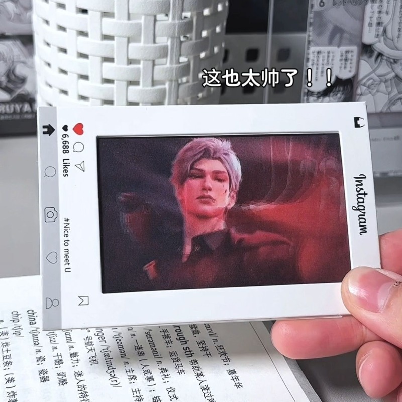 2Pcs/Lot 3D Love and Deepspace - đánh giá và giá 3D Printing Card