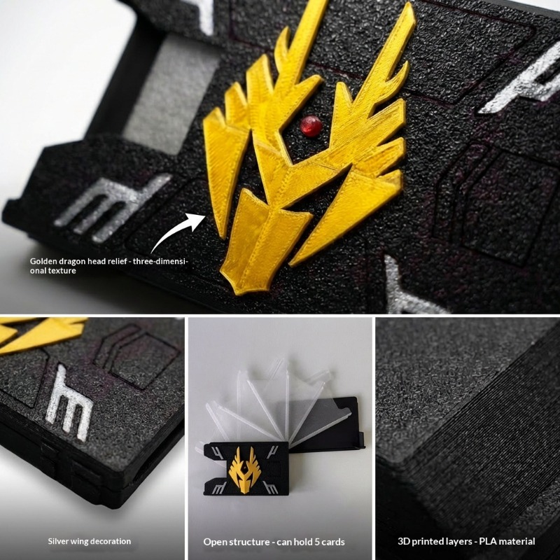 Kamen Rider Ryuki 3D Printed C - đánh giá và giá 3D Printing Card