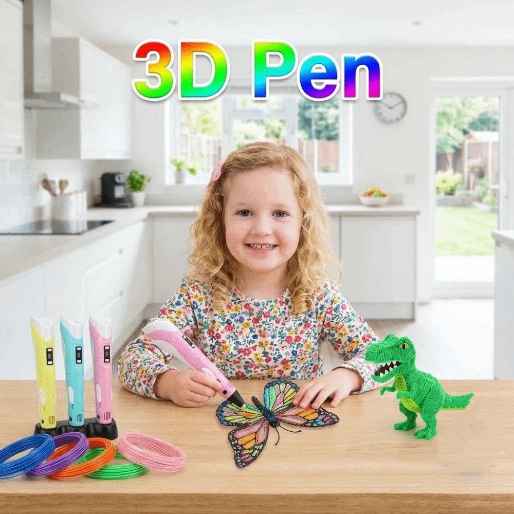 USB 3D Printing Pen Adjustable - đánh giá và giá 3D Printing Drawing