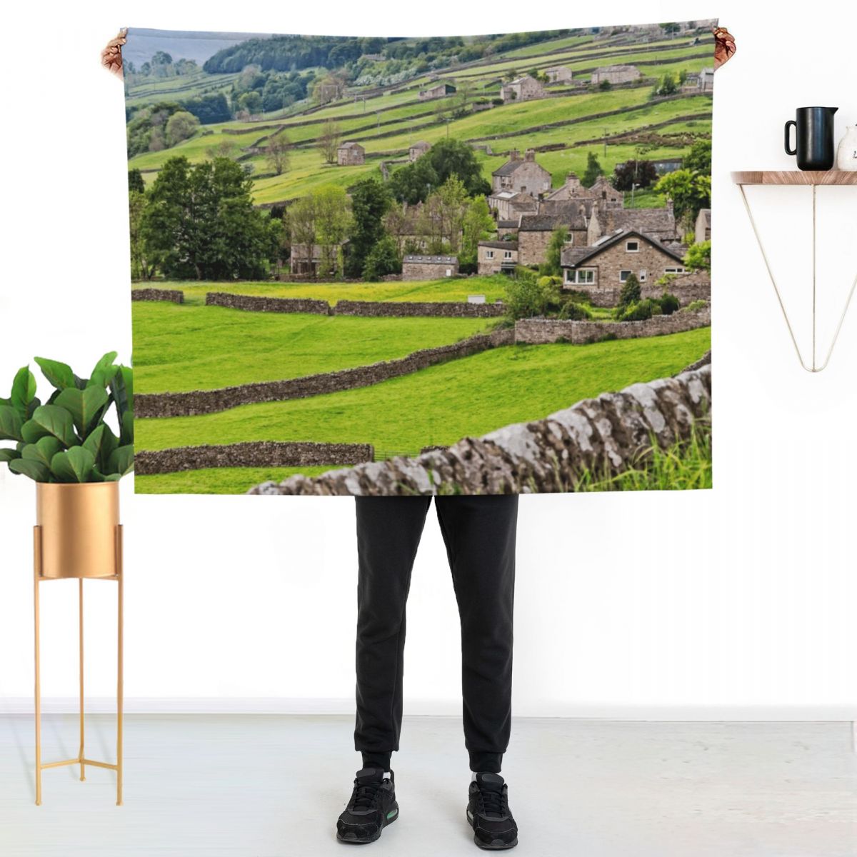 Gunnerside Yorkshire Throw Bla - đánh giá và giá 3D Printing Yorkshire