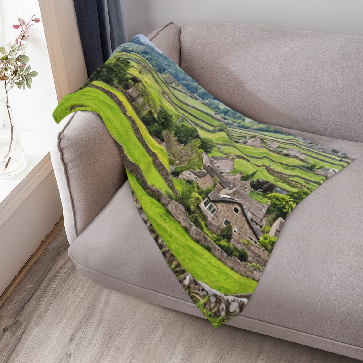Gunnerside Yorkshire Throw Bla - đánh giá và giá 3D Printing Yorkshire