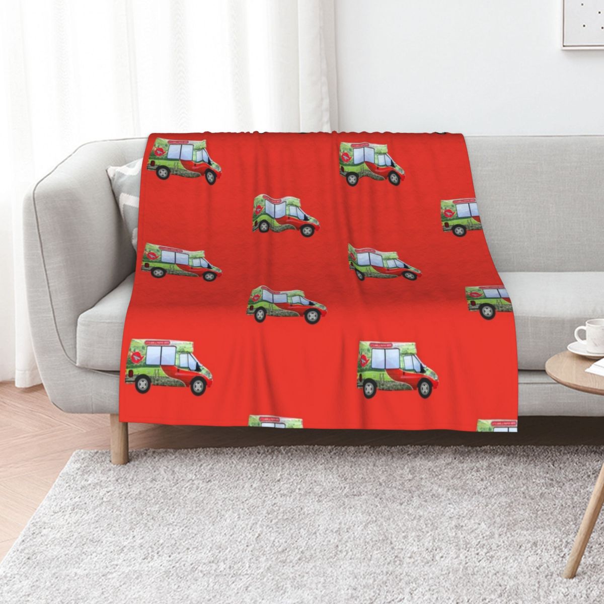 Yorkshire Tea Van Red Throw Bl - đánh giá và giá 3D Printing Yorkshire