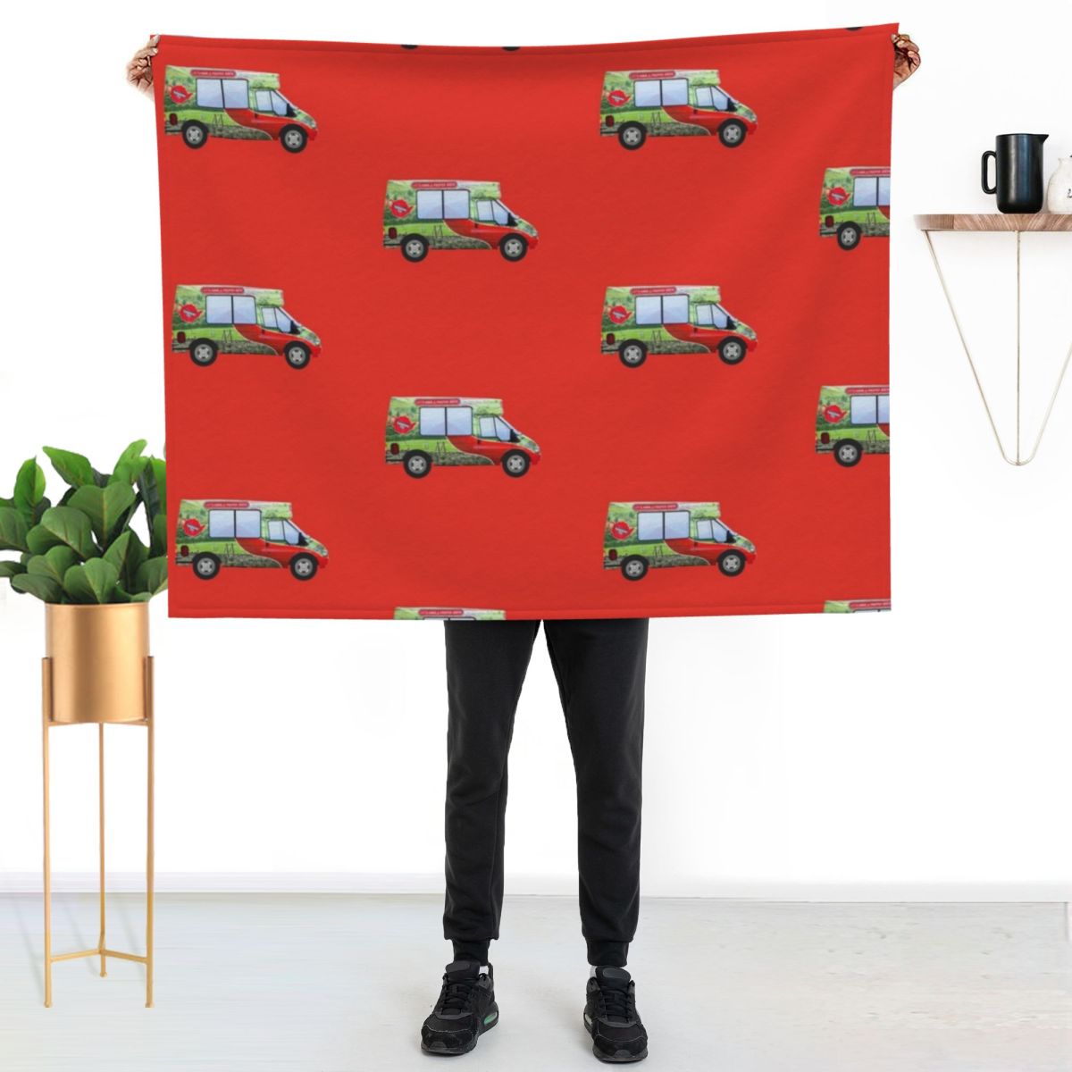 Yorkshire Tea Van Red Throw Bl - đánh giá và giá 3D Printing Yorkshire