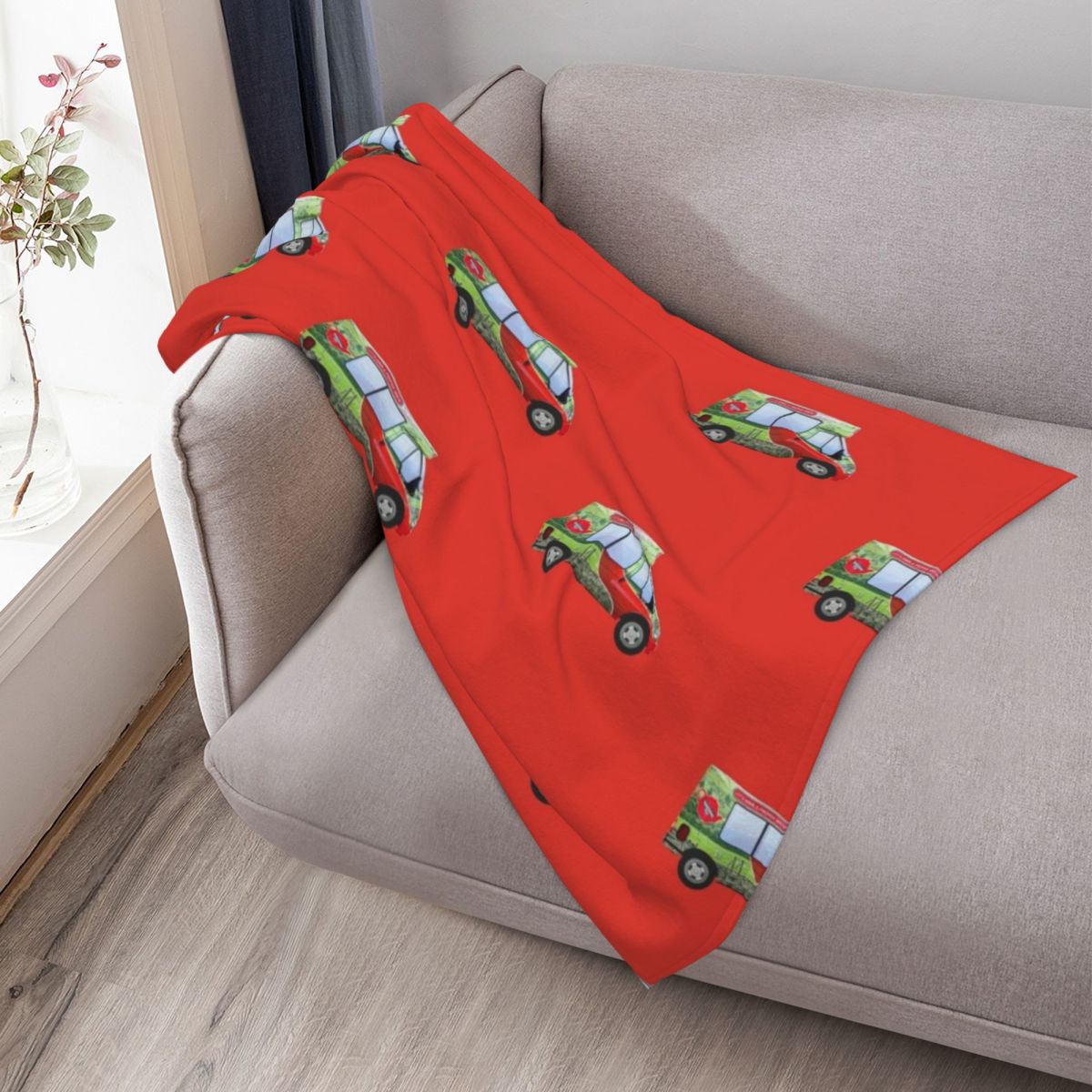 Yorkshire Tea Van Red Throw Bl - đánh giá và giá 3D Printing Yorkshire
