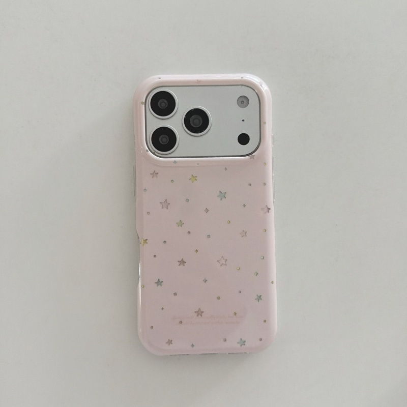 Cute Pink Star Print Phone Cas - đánh giá và giá 3D Printing Iphone