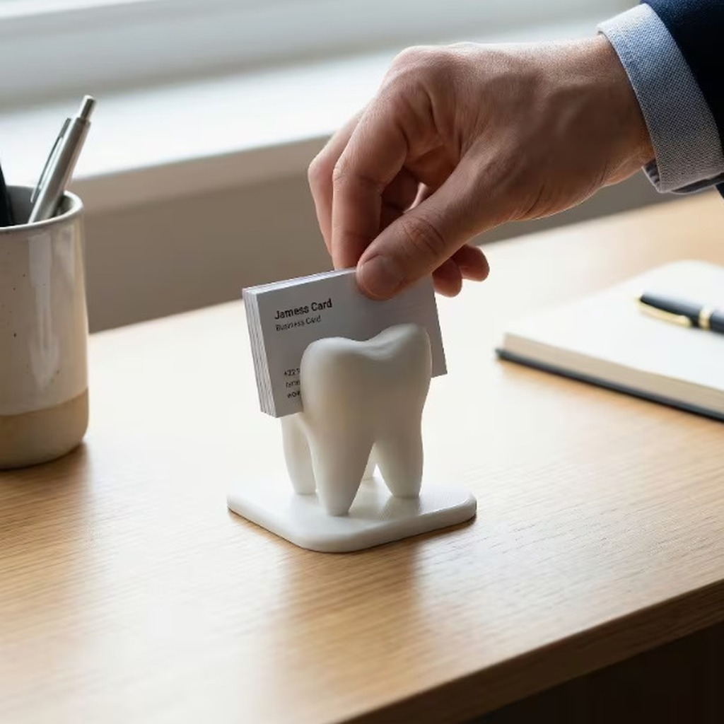 3d Printed White Tooth Shaped  - đánh giá và giá 3D Printing Tooth
