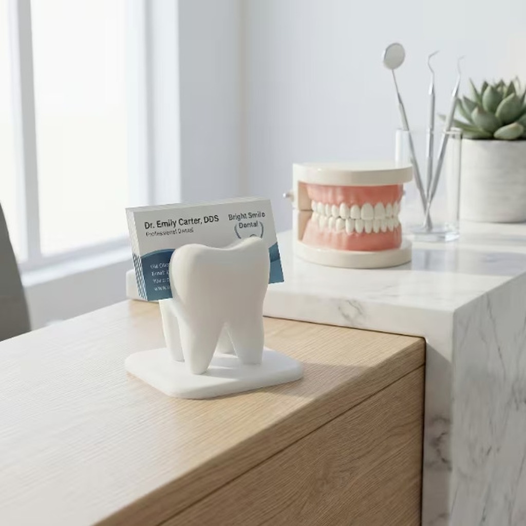 3d Printed White Tooth Shaped  - đánh giá và giá 3D Printing Tooth