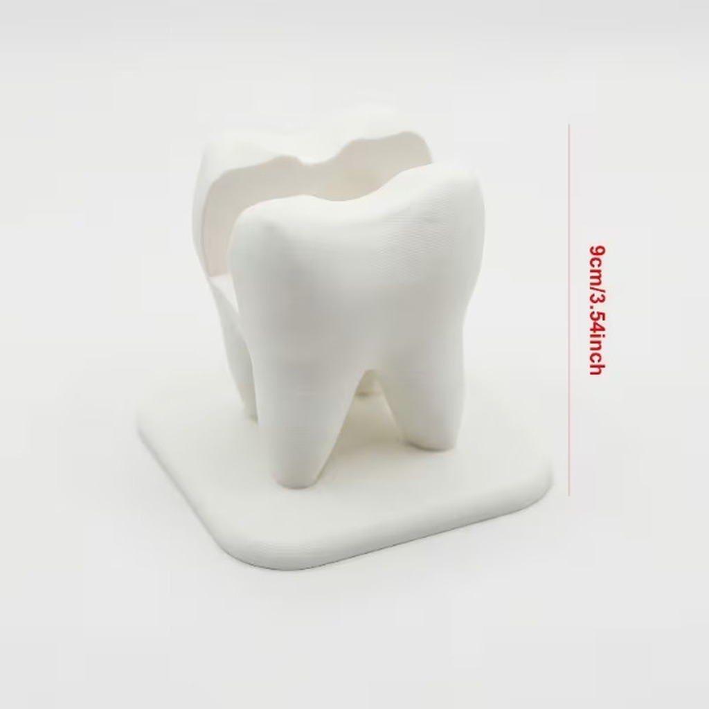 3d Printed White Tooth Shaped  - đánh giá và giá 3D Printing Tooth