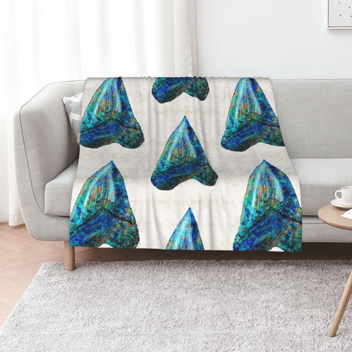 Blue Shark Tooth Art by Sharon - đánh giá và giá 3D Printing Tooth