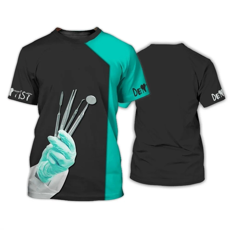 2024 Men's T-shirt Tooth 3d Pr - đánh giá và giá 3D Printing Tooth