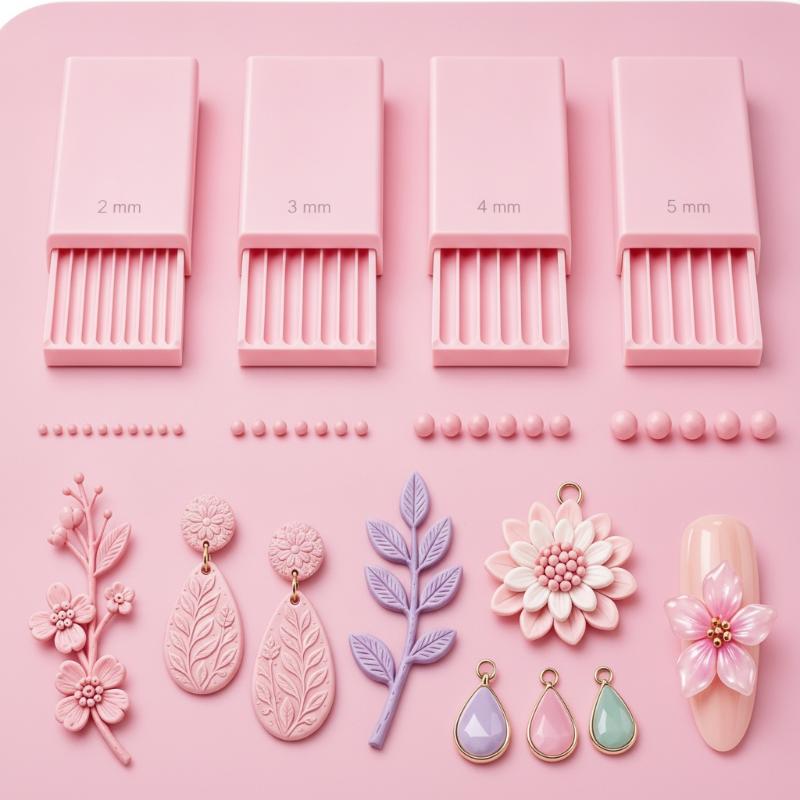 4Pcs 3D Printed Nail Art Bead  - đánh giá và giá 3D Printing Design Maker