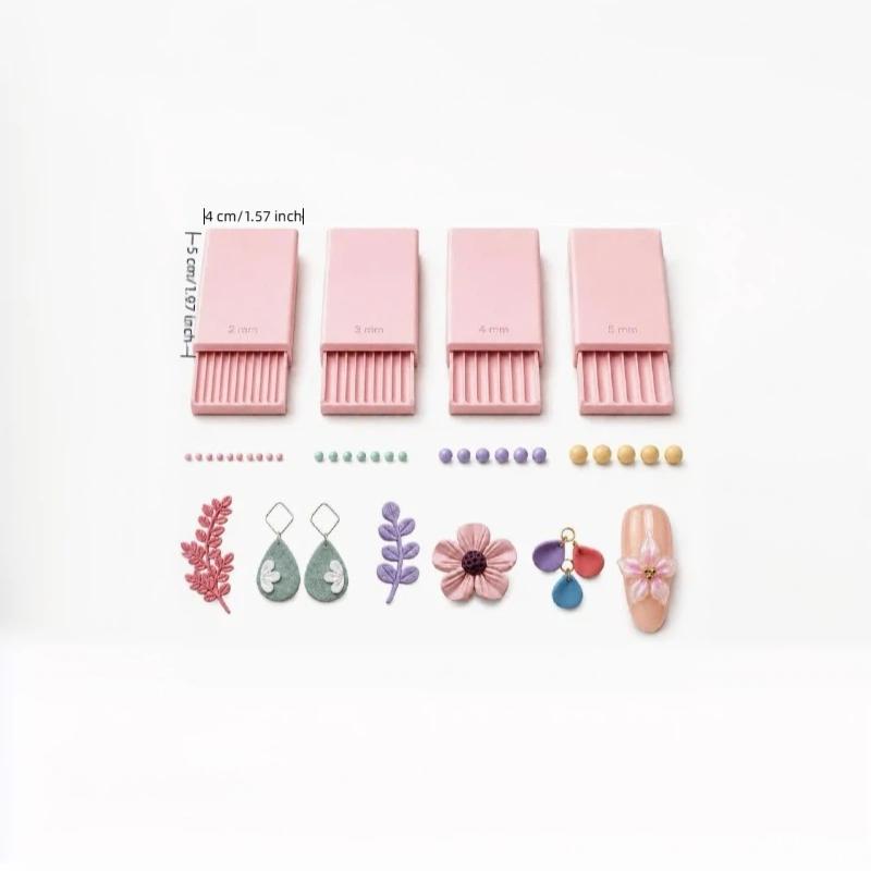 4Pcs 3D Printed Nail Art Bead  - đánh giá và giá 3D Printing Design Maker