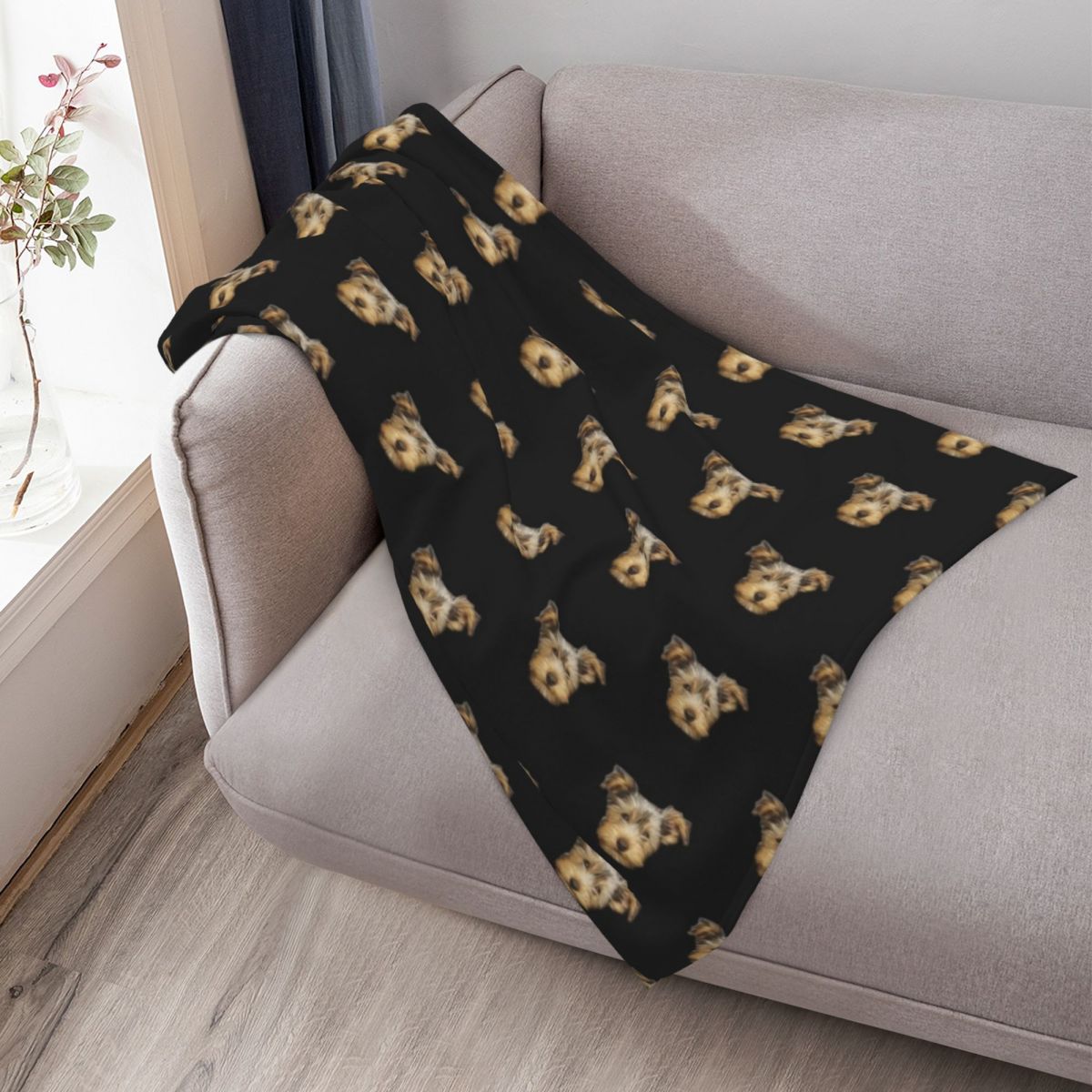 yorkshire terrier Throw Blanke - đánh giá và giá 3D Printing Yorkshire