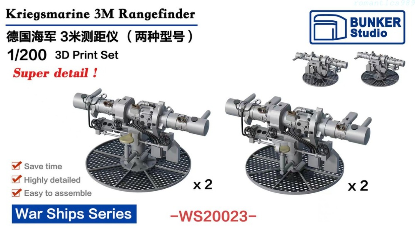 BUNKER Studio WS20023 1/200 Kr - đánh giá và giá 3D Printing App