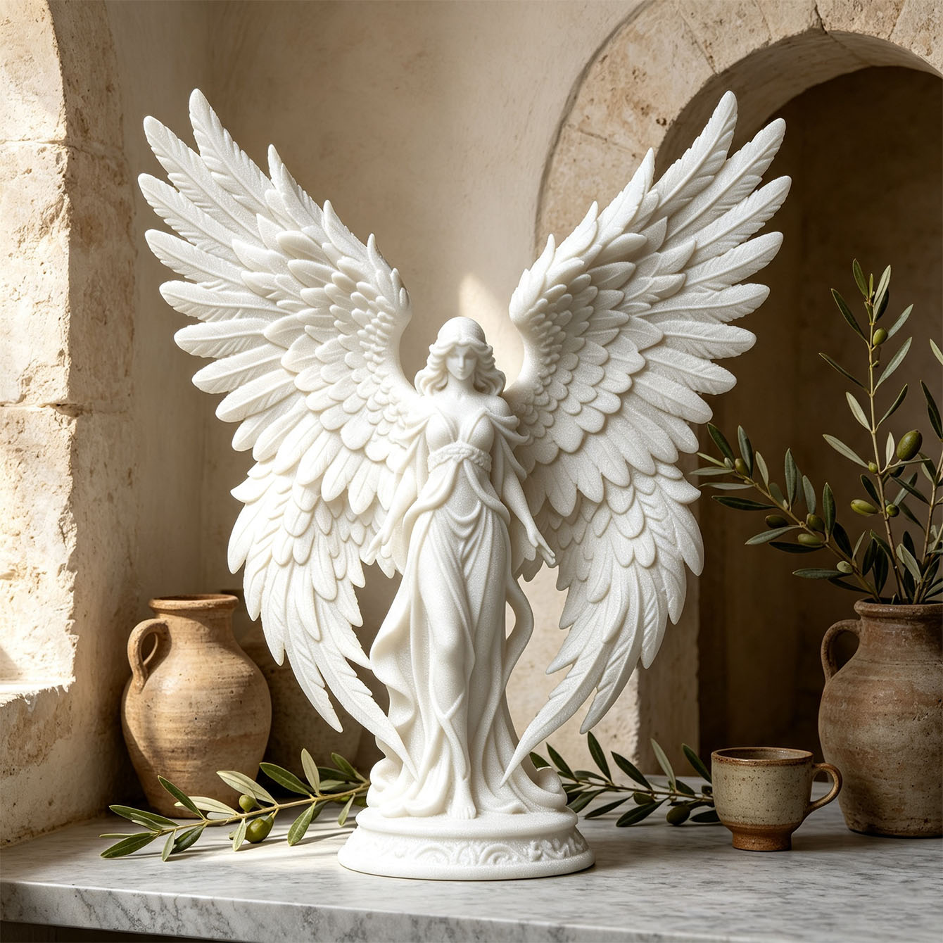 Light Luxury 3D Printed Angel  - đánh giá và giá 3D Printing App