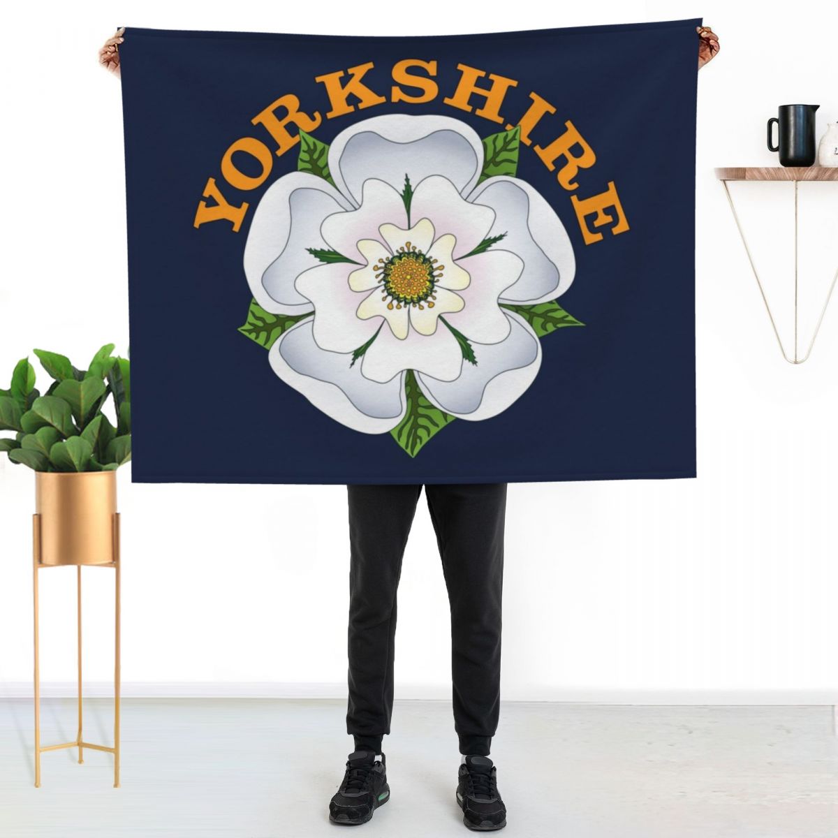 White Rose of Yorkshire Throw  - đánh giá và giá 3D Printing Yorkshire