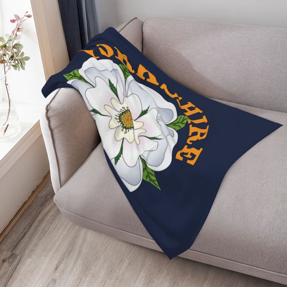 White Rose of Yorkshire Throw  - đánh giá và giá 3D Printing Yorkshire