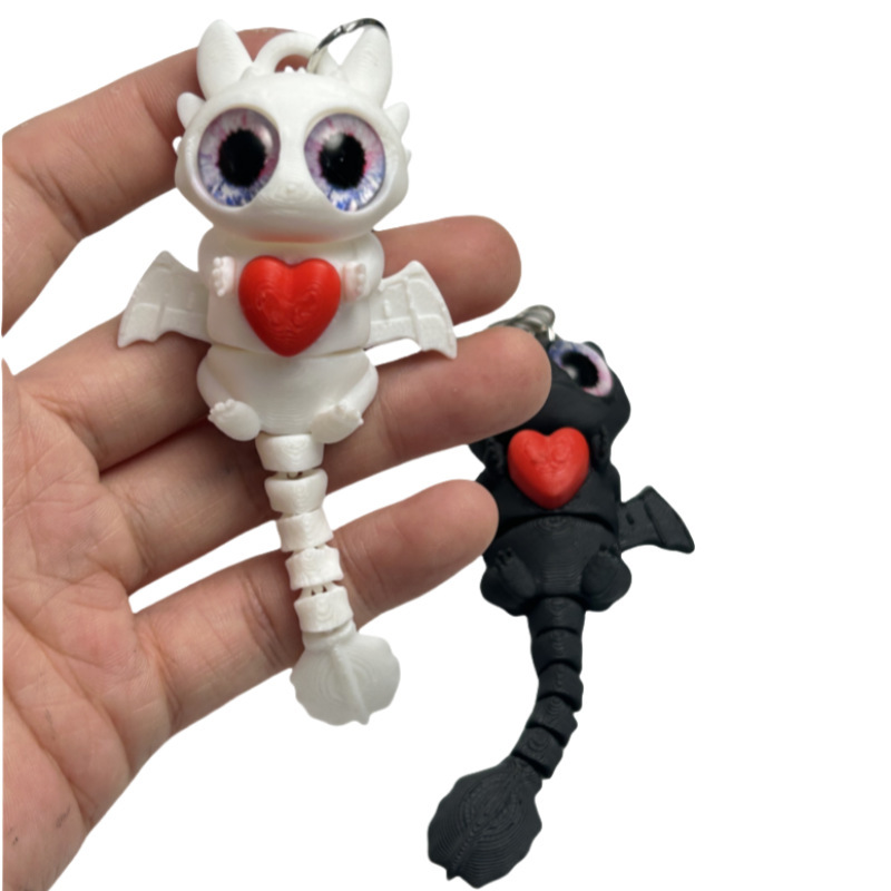 3D Printed Dragon Keychain wit - đánh giá và giá 3D Printing Tooth