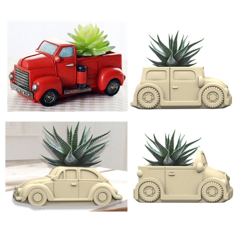 3D Car succulent plant flowerp - đánh giá và giá 3D Printing Vase