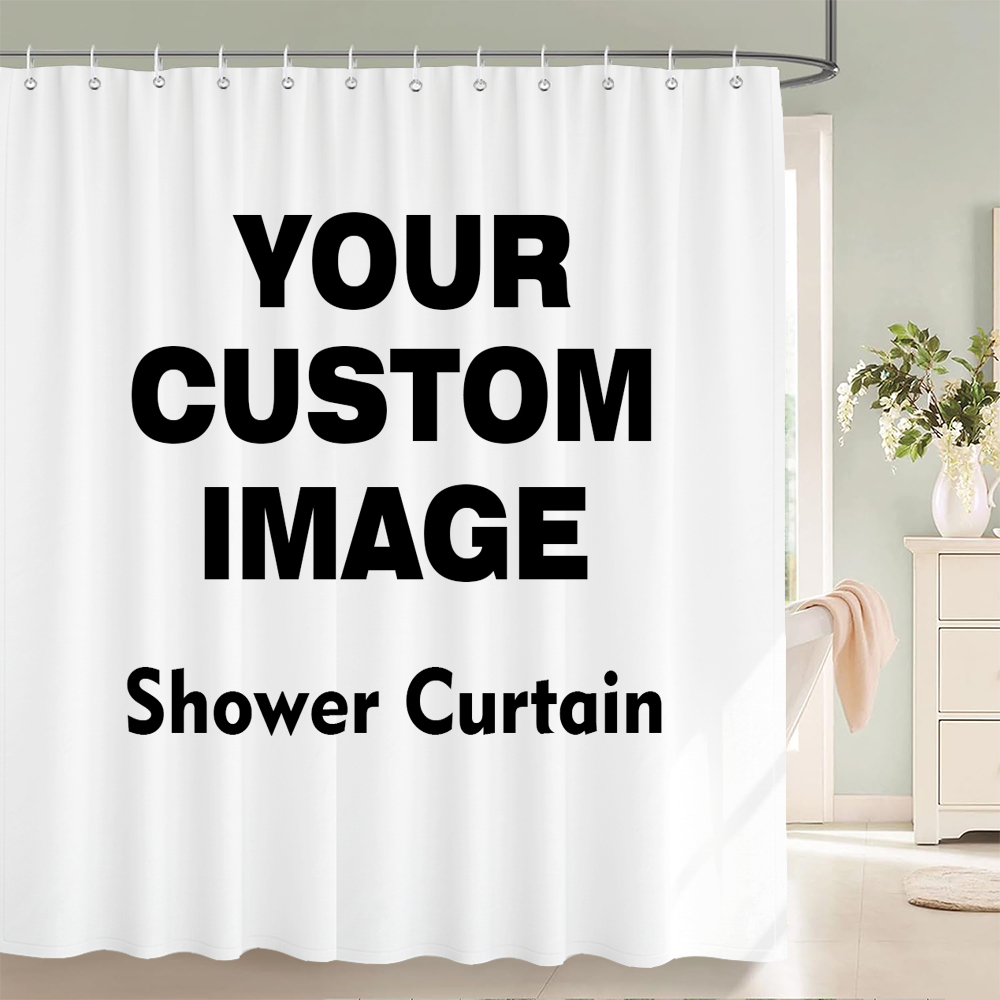 Custom Shower Curtain Bathroom - đánh giá và giá 3D Printing Foto