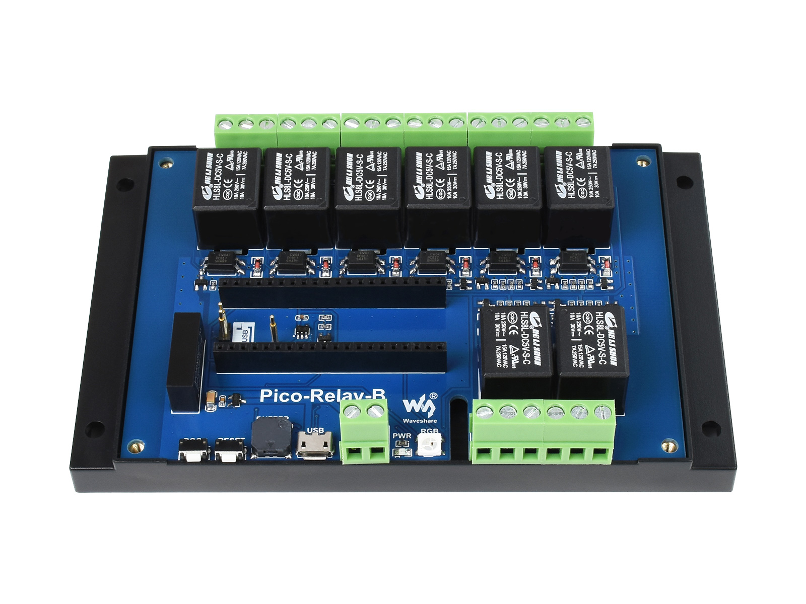 Waveshare Industrial 8-Channel - đánh giá và giá Raspberry Pi 3D Print