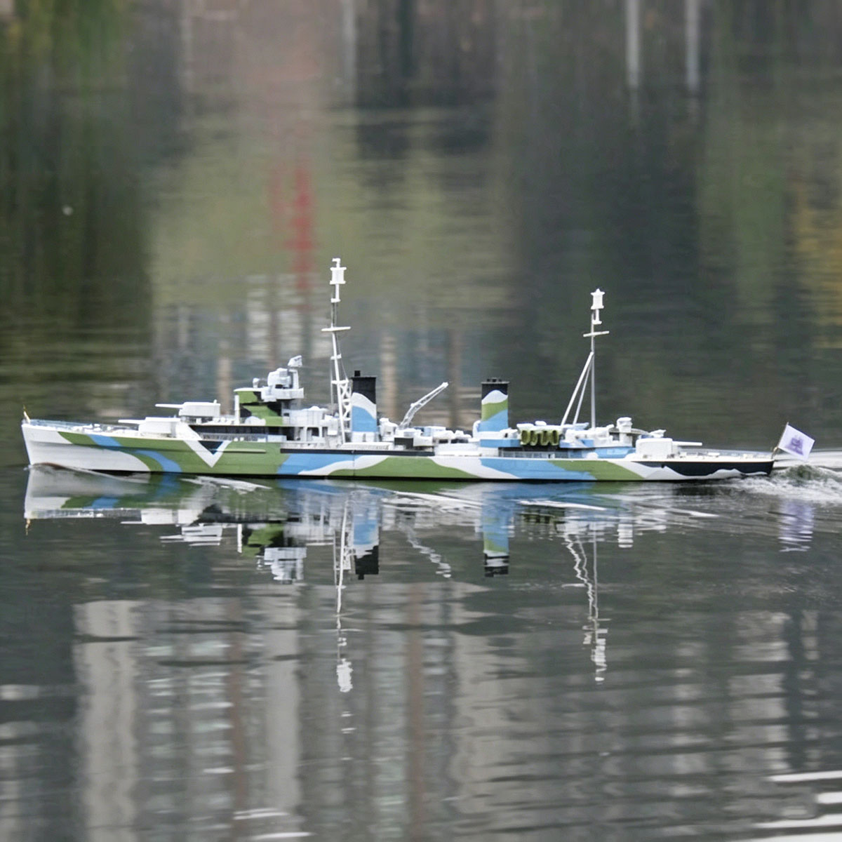 1/200 RC Boat 77cm Linxian-cla - đánh giá và giá 3D Printing Rc Boat